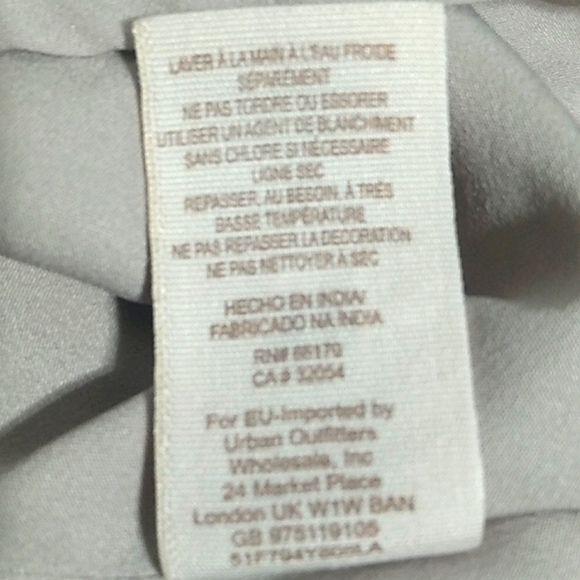 LAST DROP Free People Penny Georgette Babylon Lace/Bead Mini Dress SzSP Like New - Picture 10 of 10